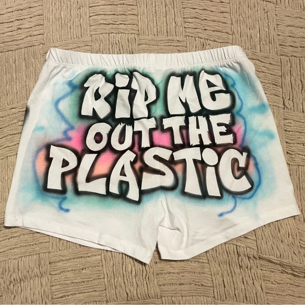 Cheeky Shorts Airbrushed Shorts